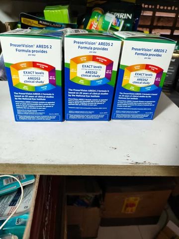 Viên uống sáng mắt cho người lớn Preservision AREDS2 Formula 2x better 
