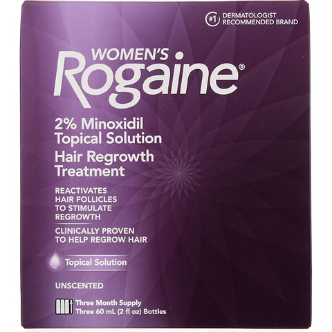 Gel mọc tóc dành cho phụ nữ Women’s Rogaine 2% Minoxidil Set Gel 60ml x3