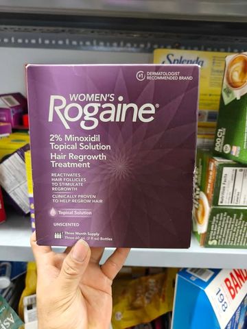 Gel mọc tóc dành cho phụ nữ Women’s Rogaine 2% Minoxidil Set Gel 60ml x3
