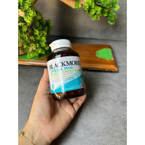 Dầu cá Blackmores omega mini  Double concentrate 200 viên