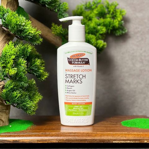 Palmer’s Cocoa Butter Massage Lotion for Stretch Marks 250ml – Ngăn Ngừa & Làm Mờ Rạn Da hàng Úc