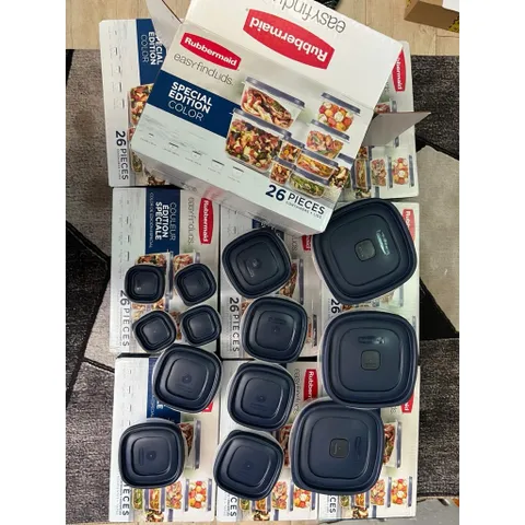 Set hộp Rubbermaid 26 miếng (13 hộp) made in USA