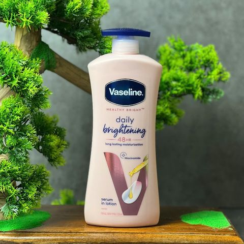 Mẫu mới Sữa dưỡng thể Vaseline Healthy Bright Daily Brightening Serum in Lotion.