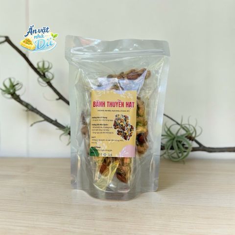 Bánh thuyền siêu hạt Ăn Vặt Nhà Dii, túi 250g.