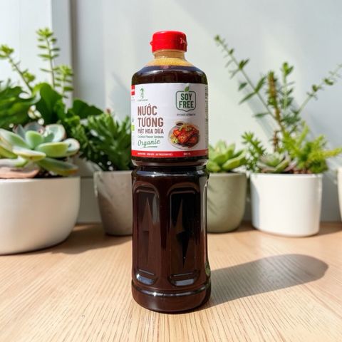 Nước tương mật hoa dừa organic Sokfarm dòng nguyên bản - Coconut Flower Aminos - hàng Việt. 649394