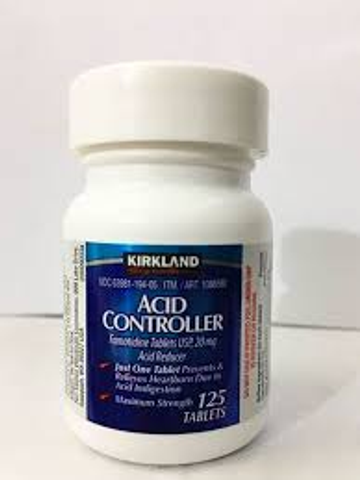 Viên uống kiểm soát Axit dạ dày Kirkland Signature Acid Controller 20mg