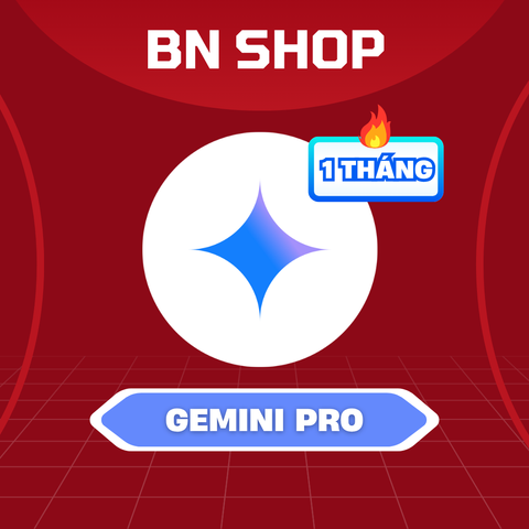 Tài Khoản Gemini Pro Chính Chủ - AI Google Gemini Advanced Chính Chủ - Tặng Thêm 2TB Google Drive Lưu Trữ