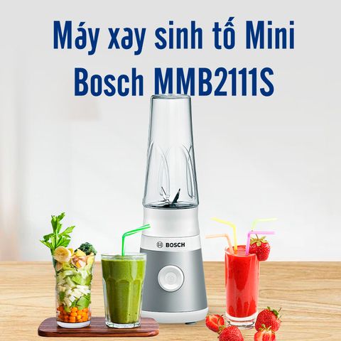 Máy xay sinh tố Bosch Mini MMB2111T made in EU