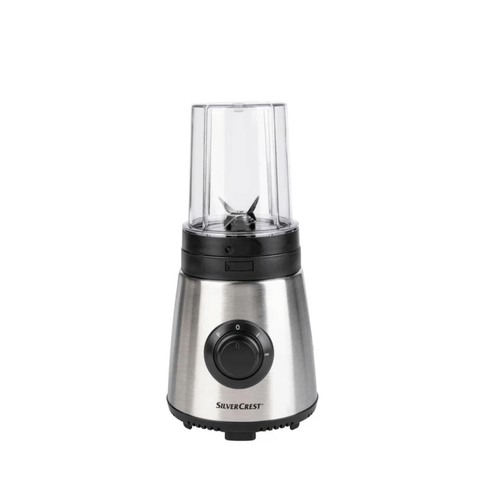 Máy xay sinh tố mini SILVERCREST Mix & Move màu xám (2 bình