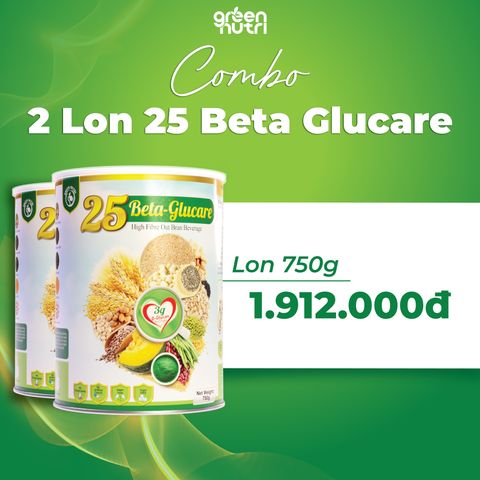 Sữa Hạt Ngũ Cốc 25 Beta Glucare - Giải Pháp Dinh Dưỡng Cho Người Tiểu Đường - Thức Uống Thuần Chay, Không Đường Tinh Luyện