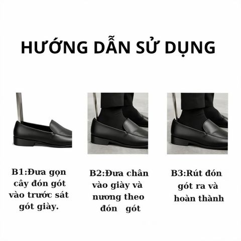 Đón Gót Giày Chất Liệu Sừng Trâu & Nhựa ABS , Nhỏ Gọn Có Móc Khóa Tiện Lợi Dễ Mang Theo và Trang Trí 649506