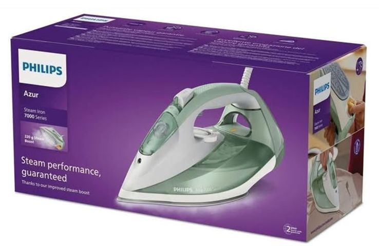 Bàn là hơi nước Philips 7000 Series DST7012/70 SteamGlide Plus 2600 W