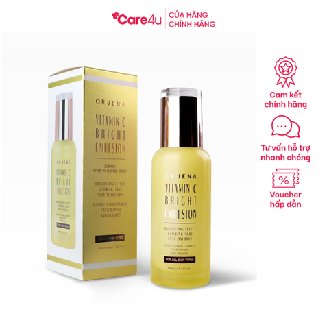Sữa Dưỡng Orjena Vitamin C Làm Sáng Da 100ML - Chăm Sóc Da Sáng Mịn, Phù Hợp Mọi Loại Da, Xuất Xứ Hàn Quốc