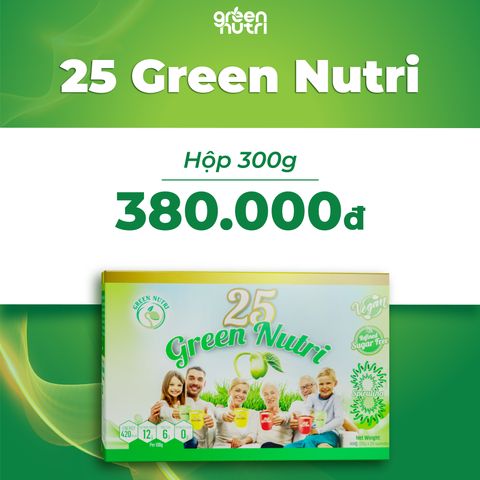 Sữa Hạt Ngũ Cốc 25 Green Nutri - Hộp 300g Thuần Chay Nhập Khẩu Singapore, Giàu Dinh Dưỡng Tốt Cho Sức Khỏe