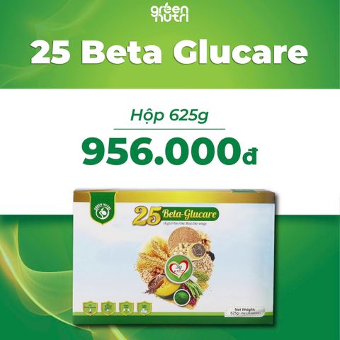 [Hộp Gói 625g] Sữa Hạt Ngũ Cốc 25 Beta Glucare Phù Hợp Người Tiểu Đường