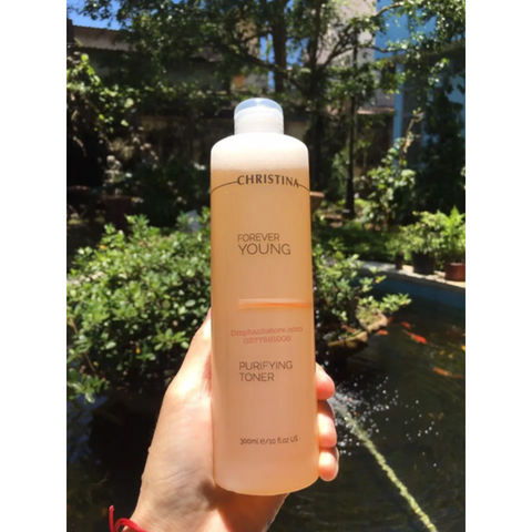 Toner CHRISTINA PURIFYING Forever Young Cấp Ẩm 300ML