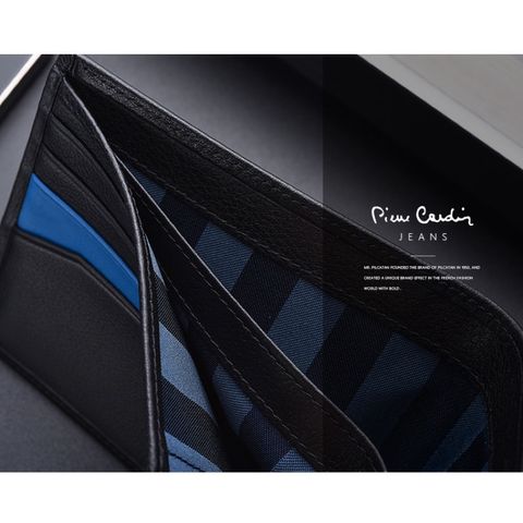 [CHÍNH HÃNG] Ví nam Pierre Cardin da thật