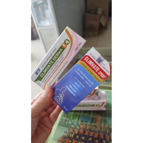 CLIMVATE hàng chính hãng dùng ngoài da hỗ trợ nấm da, hắc lào,lang ben,nấm móng, nước ăn chân tay