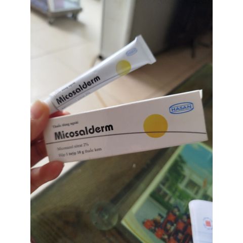 Kem bôi da Micosalderm tub 10 g bôi nấm da ,nấm móng,nấm bẹn an toàn và hiệu quả hàng chính hãng