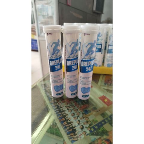Viên Sủi điện giải ORepplus 247 tub 20 viên bổ sung chất điện giải và Vitamin giúp giảm mệt mỏi do thiếu vitamin