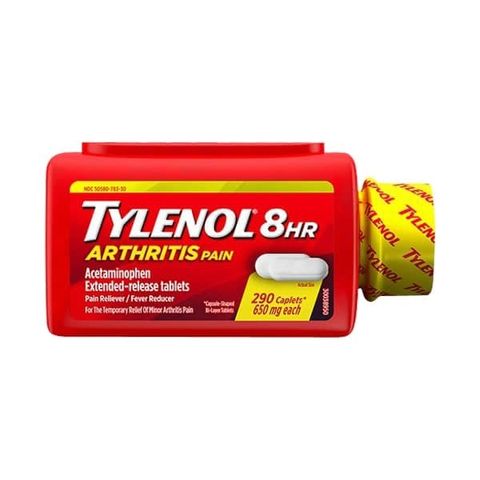 Viên Uống Tylenol 290 Viên Trắng Nắp Vàng – hỗ trợ giảm đau hạ sốt