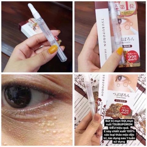 Bút Tsubuporon 1.8ml – hỗ trợ chăm sóc da vùng mắt