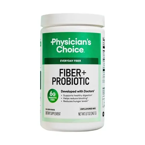 Bột Chất Xơ Fiber + Probiotic Physician’s Choice 246.7g – hỗ trợ tiêu hóa