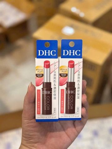 Son Dưỡng Môi DHC Đỏ – dưỡng ẩm môi mềm mịn