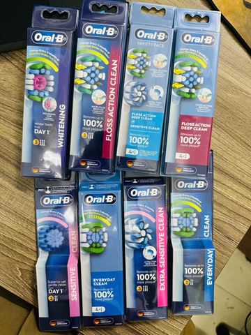 Set 4 Đầu Bàn Chải Oral-B Everyday Clean – làm sạch răng hiệu quả