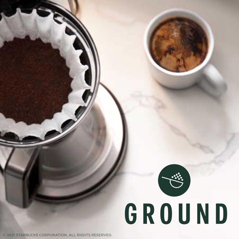 Cà phê Starbucks rang xay sẵn 100% Arabica Italian 340g [Hàng Mỹ]