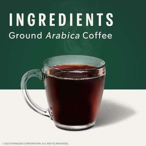 Cà phê Starbucks rang xay sẵn 100% Arabica Italian 340g [Hàng Mỹ]