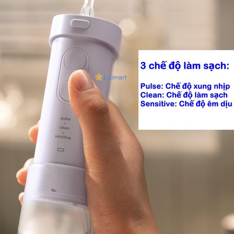 Máy tăm nước không dây Philips Sonicare Compact Flosser 1000