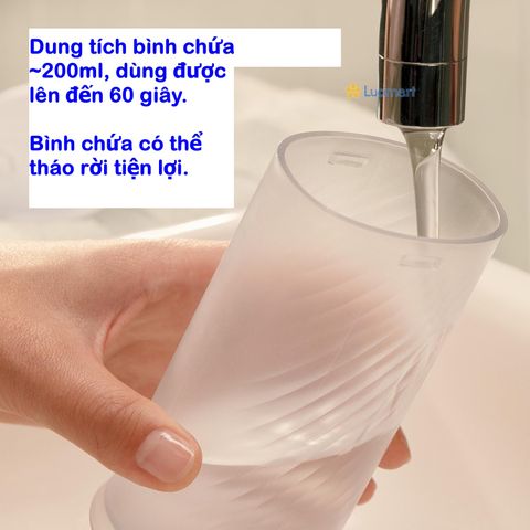 Máy tăm nước không dây Philips Sonicare Compact Flosser 1000