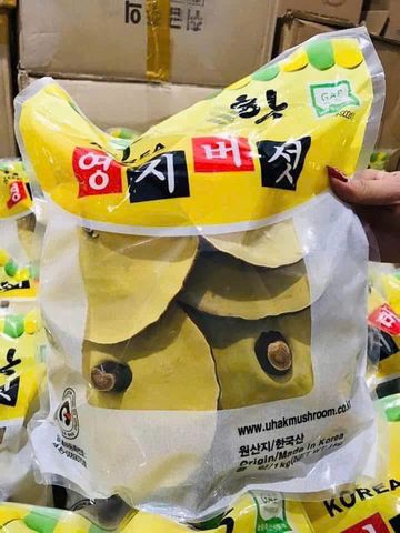 Nấm Linh Chi Hàn Quốc 1kg - Thảo Mộc Tự Nhiên, Hỗ Trợ Sức Khỏe và Tăng Cường Miễn Dịch