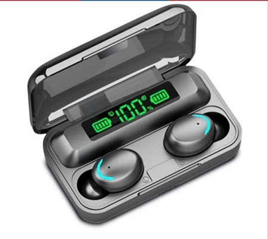 Tai Nghe Bluetooth F9 -5 Sử Dụng Chip Bluetooth 5.0 Mạnh Mẽ