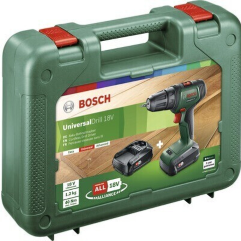Máy khoan và bắt vít không dây Bosch UNIVERSAL DRILL 18