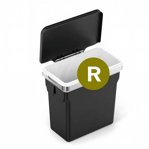  Thùng Rác Gắn Cánh Tủ Bếp Simplehuman 10 Lít