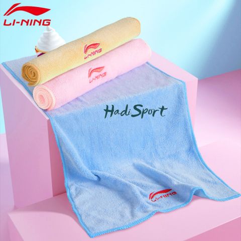 Khăn lau mồ hôi/Khăn lau cầu lông/Khăn bơi Hadi Lining chính hãng thấm hút mồ hôi cực tốt mã LNQT766