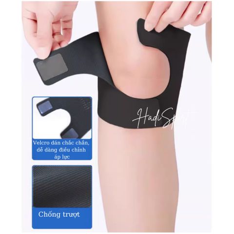 Bó gối thể thao LINING mỏng nhẹ bảo vệ khớp gối, hỗ trợ phục hồi chấn thương khớp gối mã LDEU264