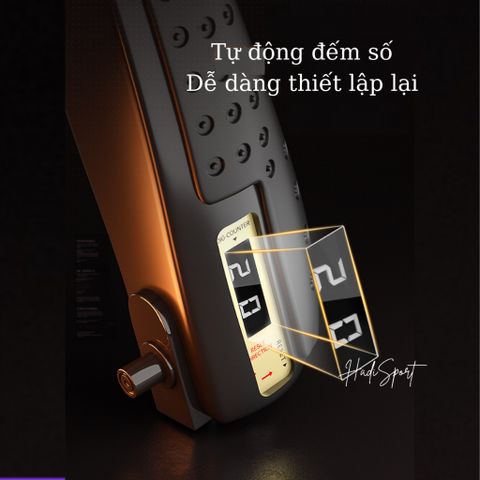 Kìm bóp tay có đếm số Li-Ning kìm bóp luyện cơ tay có thể điều chỉnh lực từ 5-60kg mã  LJSP330