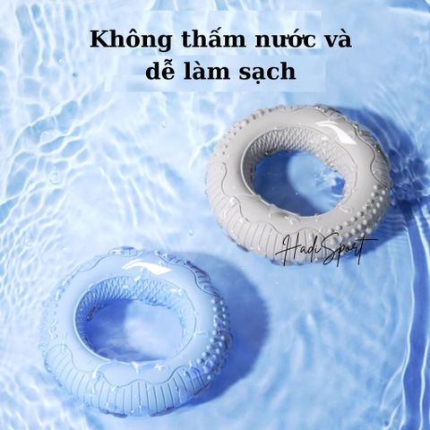 Vòng silicon tập cơ tay LINING cao cấp silicon nguyên khối giúp luyện tập sức mạnh ngón tay LJSU344