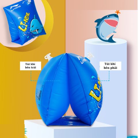Phao Tay Cho Bé Tập Bơi Lining Dụng Cụ Tập Bơi Dành Cho Bé Dưới 25kg Mã  LXXR012