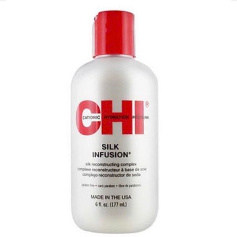 [Chính hãng]-Tinh dầu dưỡng bóng tóc CHI Silk Infusion 177ml