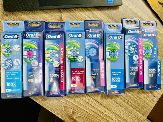Set 2 Đầu Bàn Chải Điện Oral-B - Nhiều phân loại 