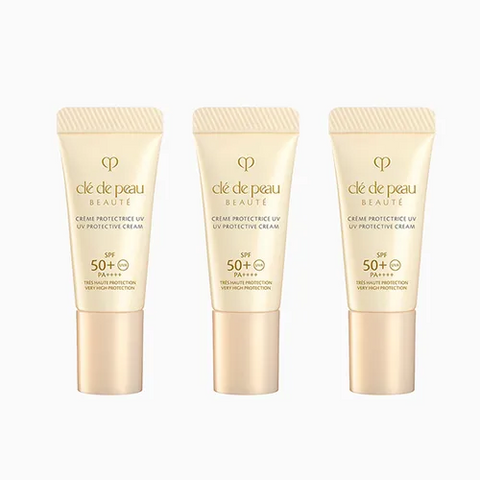 (Sales)Combo 3 Tuýp Kem Chống Nắng Clé De Peau Beauté UV Protective Cream SPF 50+/PA++++ 8ml x 3Chính hãng