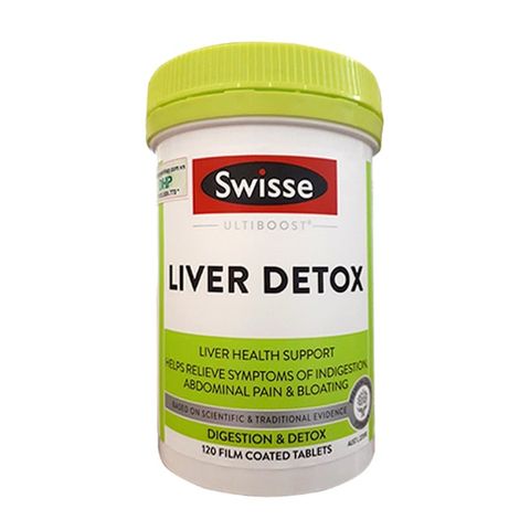 Viên Uống Hỗ Trợ Thải Độc Gan Swisse Ultiboost - 120 viên