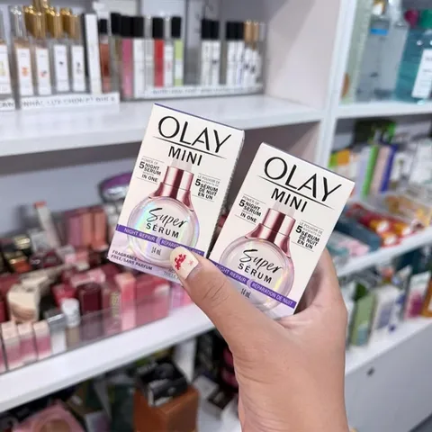 Serum Olay Night Super Serum 14ml mini dưỡng da ban đêm