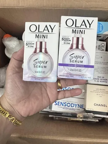 Serum Olay Night Super Serum 14ml mini dưỡng da ban đêm