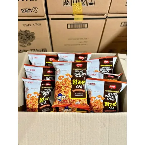 Snack mì giòn Hàn Quốc combo 5 gói ăn vặt