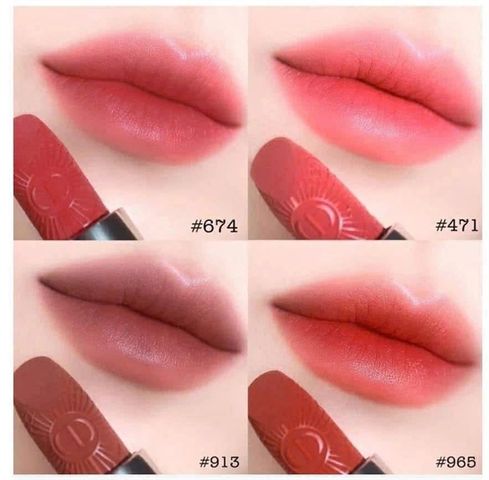 Set má hồng Dior 004 + son Dior 471 quà tặng